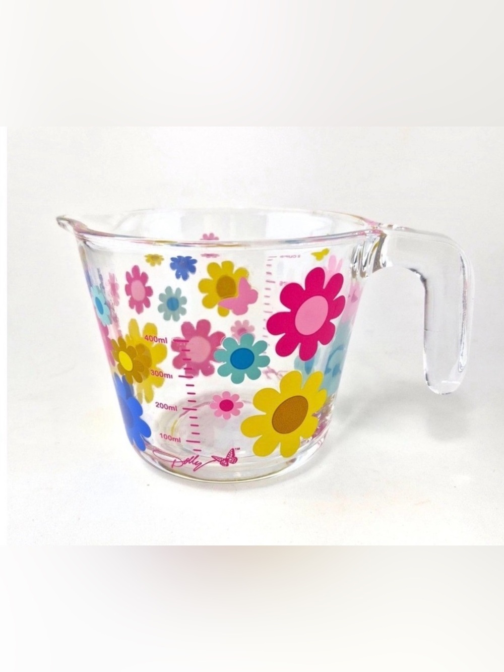NWT Dolly Parton 2 Cup Measuring Cup Floral